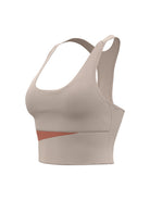 Ultra-Light Color-Block Yoga Bra | High Support Fitness Tank EUNFEW