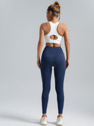 Eunfew Sensory-Free Elastic Peach Lift Yoga Pants EUNFEW