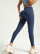 Eunfew High-Waisted Naked-Feel Elastic Yoga Pants EUNFEW