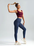 Eunfew Elastic Peach Lift Yoga Leggings EUNFEW