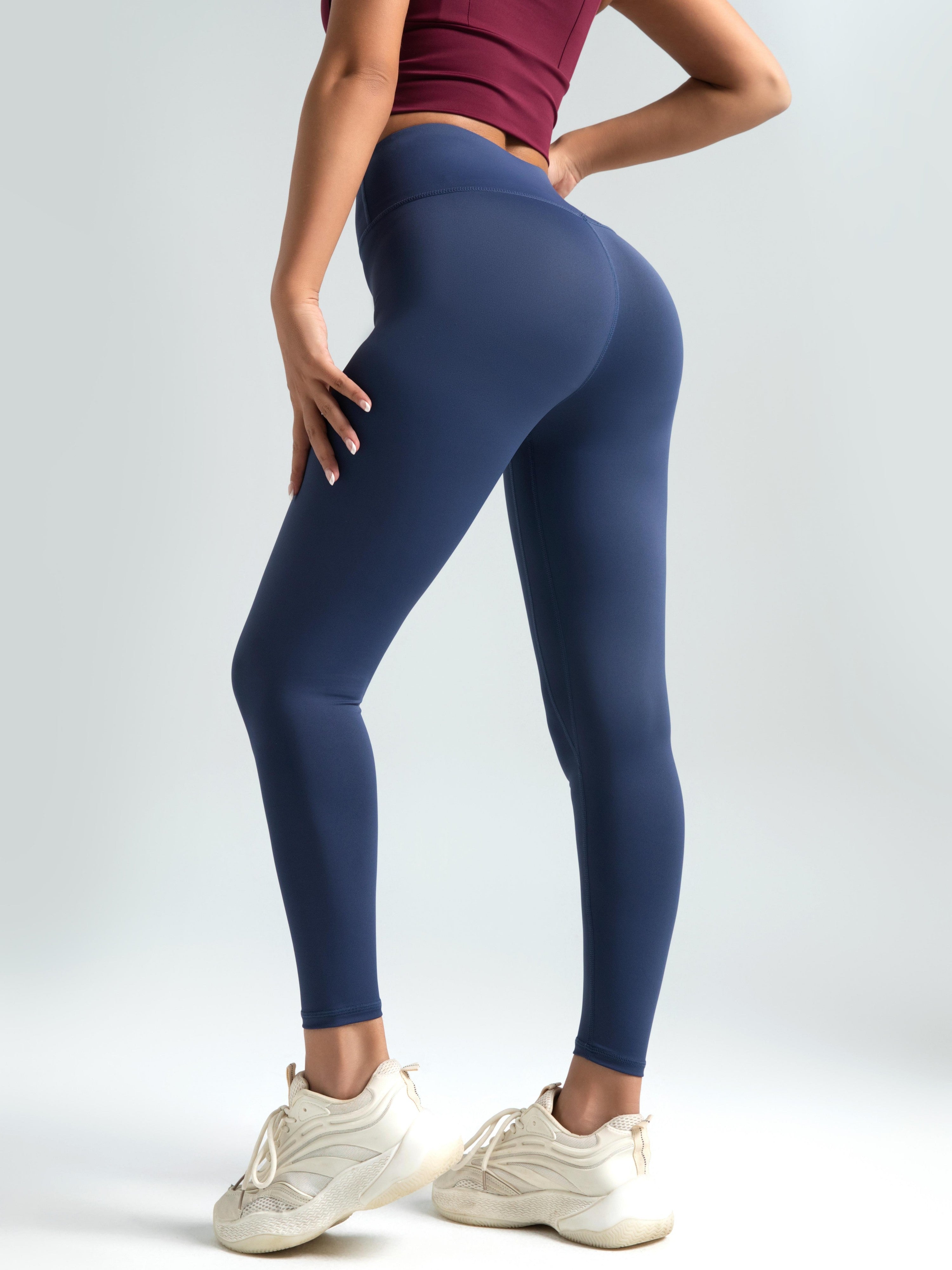 Eunfew Elastic Peach Lift Yoga Leggings EUNFEW