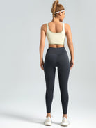 Eunfew Elastic Peach Lift Yoga Leggings EUNFEW