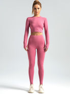 Eunfew Elastic Peach Lift Yoga Leggings EUNFEW