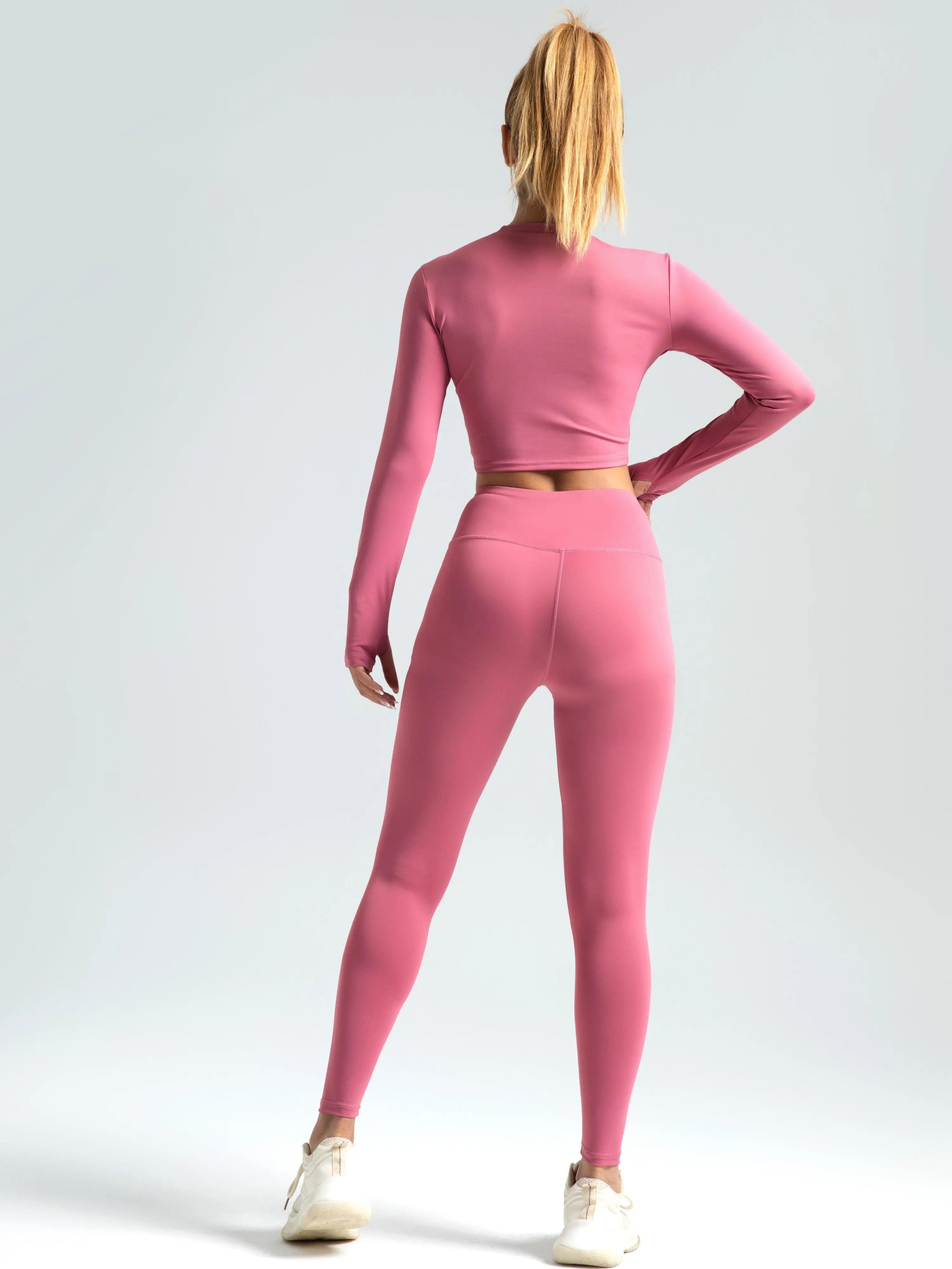 Eunfew Elastic Peach Lift Yoga Leggings EUNFEW