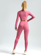 Eunfew Elastic Peach Lift Yoga Leggings EUNFEW
