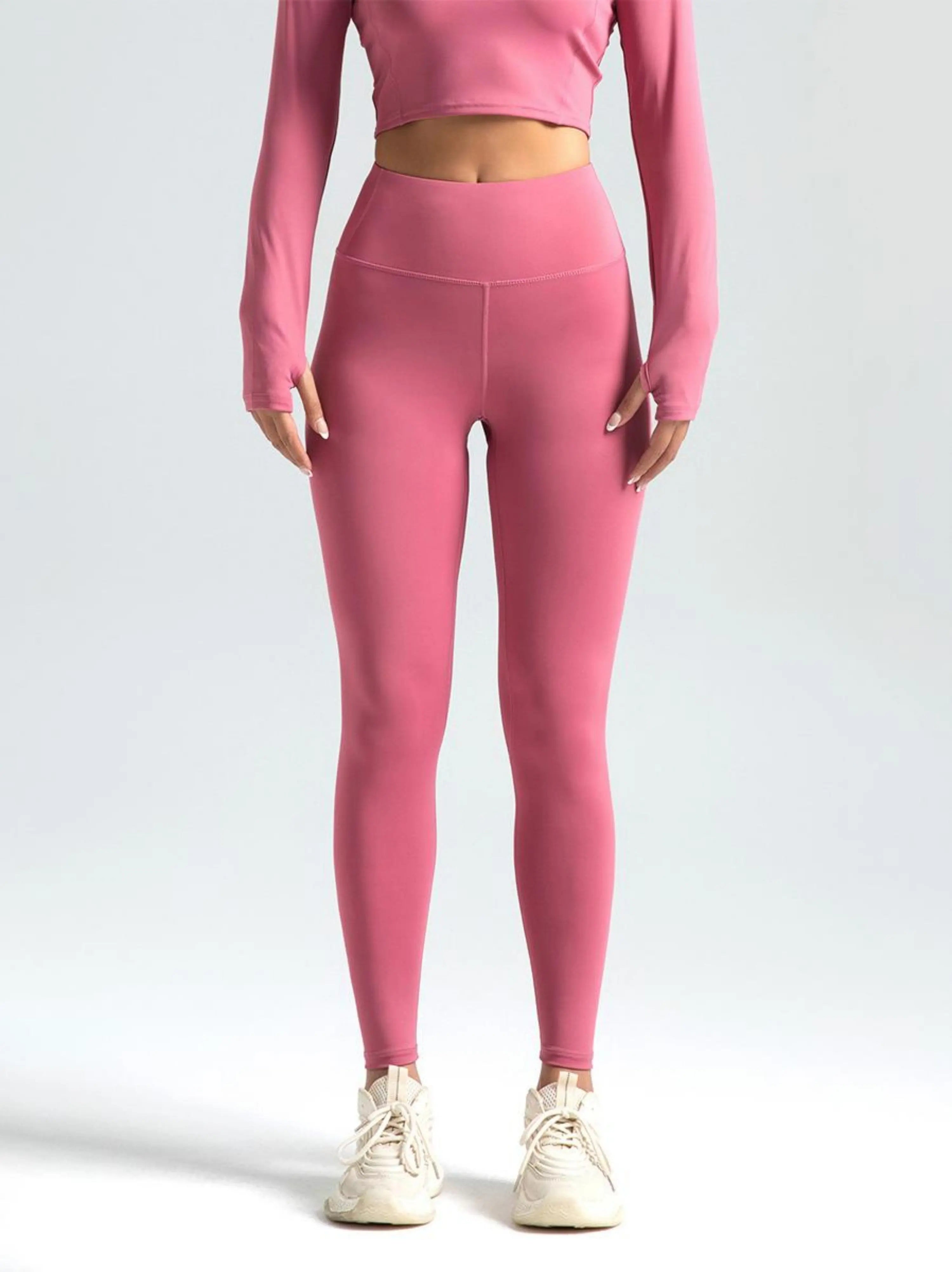 Eunfew Elastic Peach Lift Yoga Leggings EUNFEW
