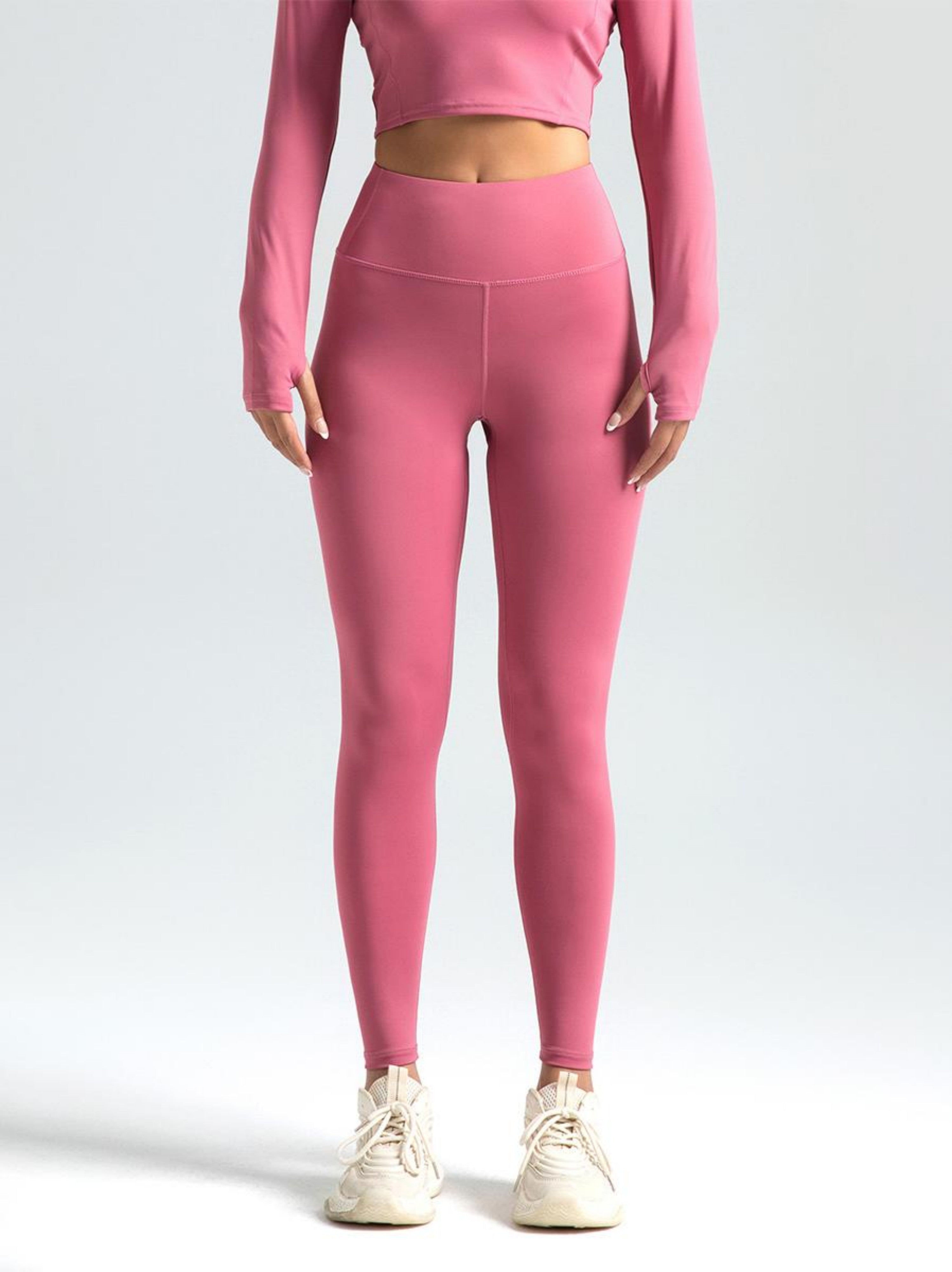 Eunfew Elastic Peach Lift Yoga Leggings EUNFEW