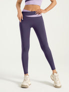 Eunfew High-Waisted Naked-Feel Elastic Yoga Pants EUNFEW