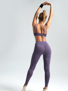 Eunfew Elastic Peach Lift Yoga Leggings EUNFEW