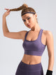 Eunfew High-Impact Adjustable Racerback Yoga Bra