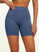 Eunfew Breathable High-Waist Yoga Shorts