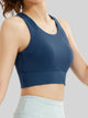 Eunfew High-Impact Breathable Racerback Bra