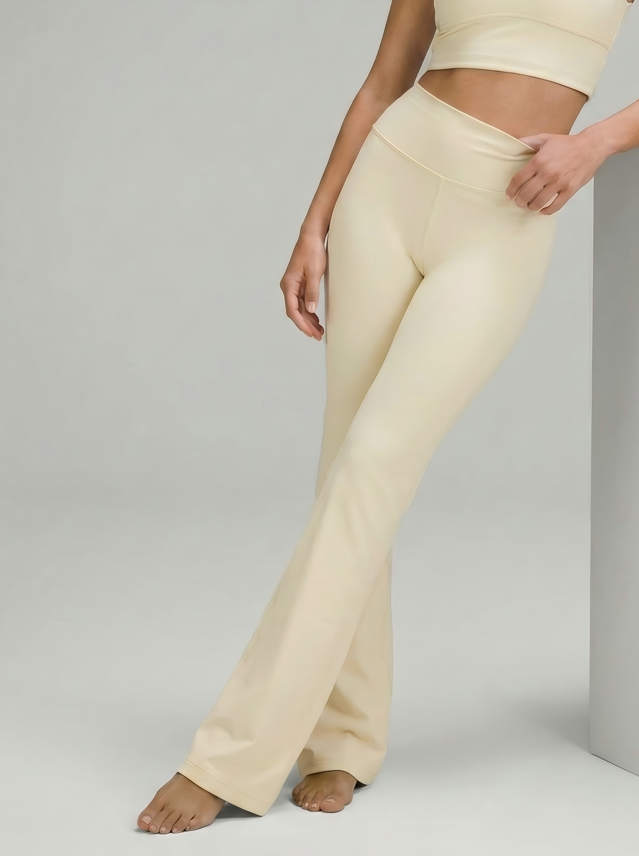 Eunfew Aura Flow Pant | Second-Skin High-Waisted Wide-Leg Yoga Pant EUNFEW