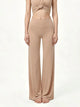 Eunfew Serene Camellia · High-Waisted Flare Pants EUNFEW