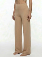 Eunfew Serene Camellia · High-Waisted Flare Pants EUNFEW