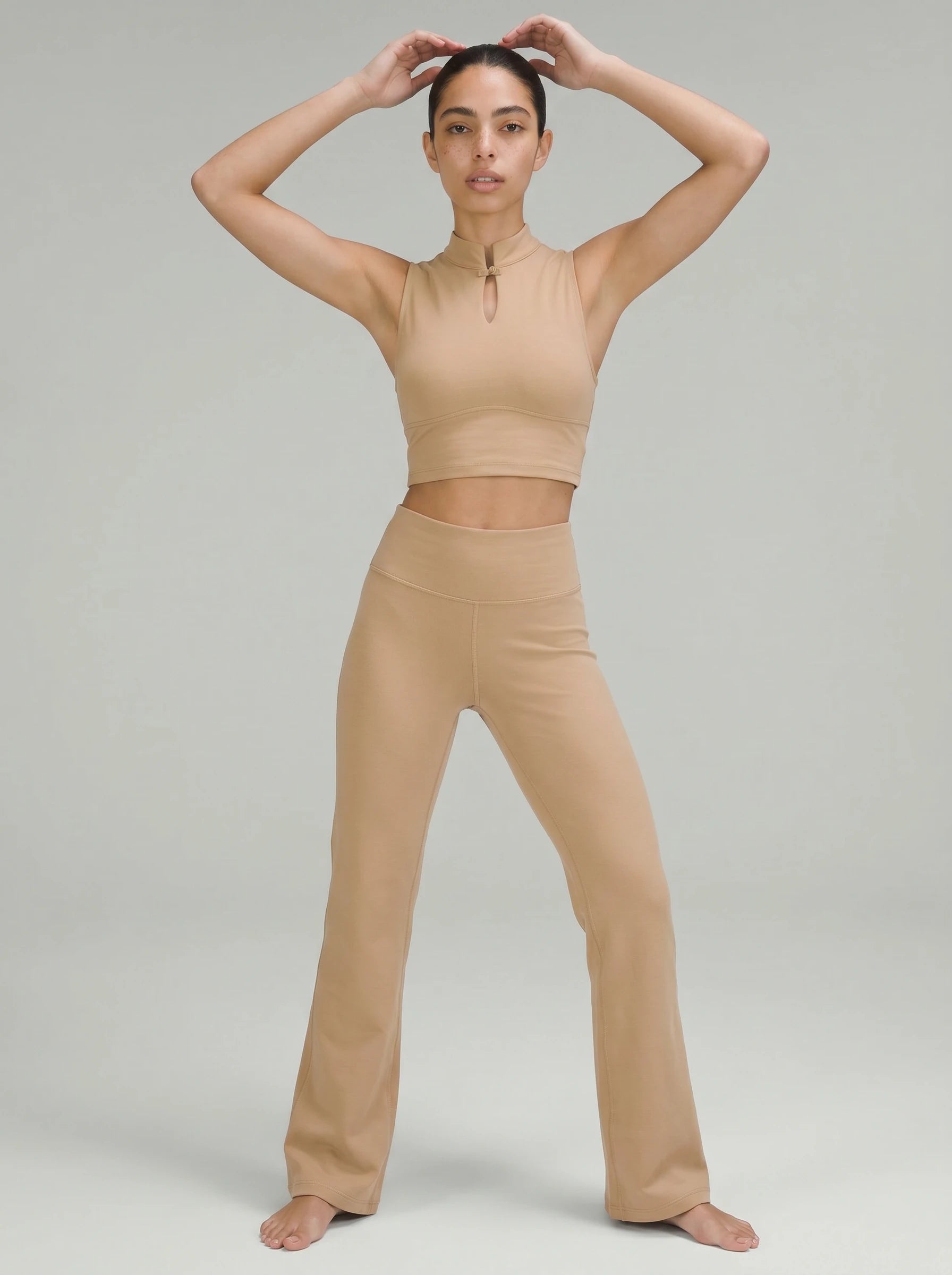 Eunfew Aura Oneness Set | Second-Skin Mandarin Collar Yoga Set (Studio to Street) EUNFEW