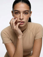 Eunfew | Camellia-Scented Quiet Collar Top EUNFEW