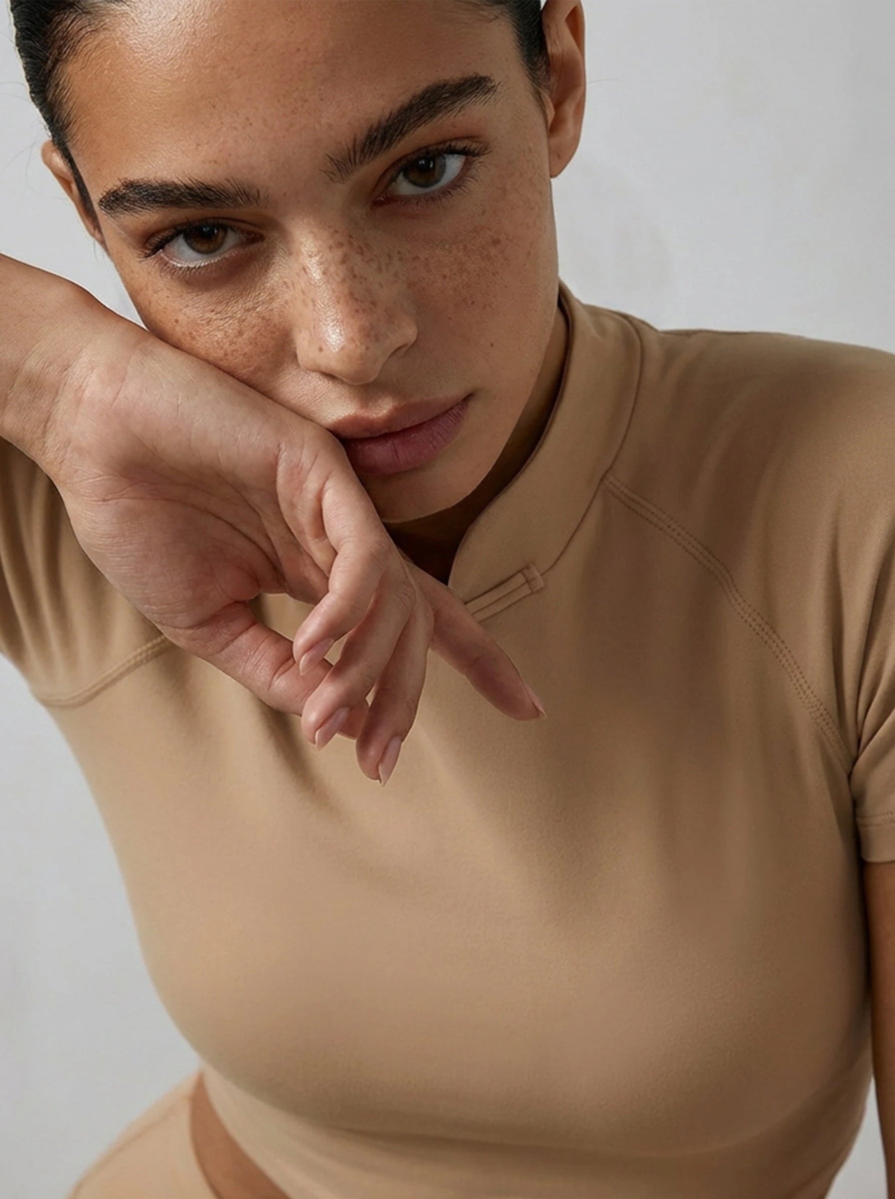 Eunfew | Camellia-Scented Quiet Collar Top EUNFEW