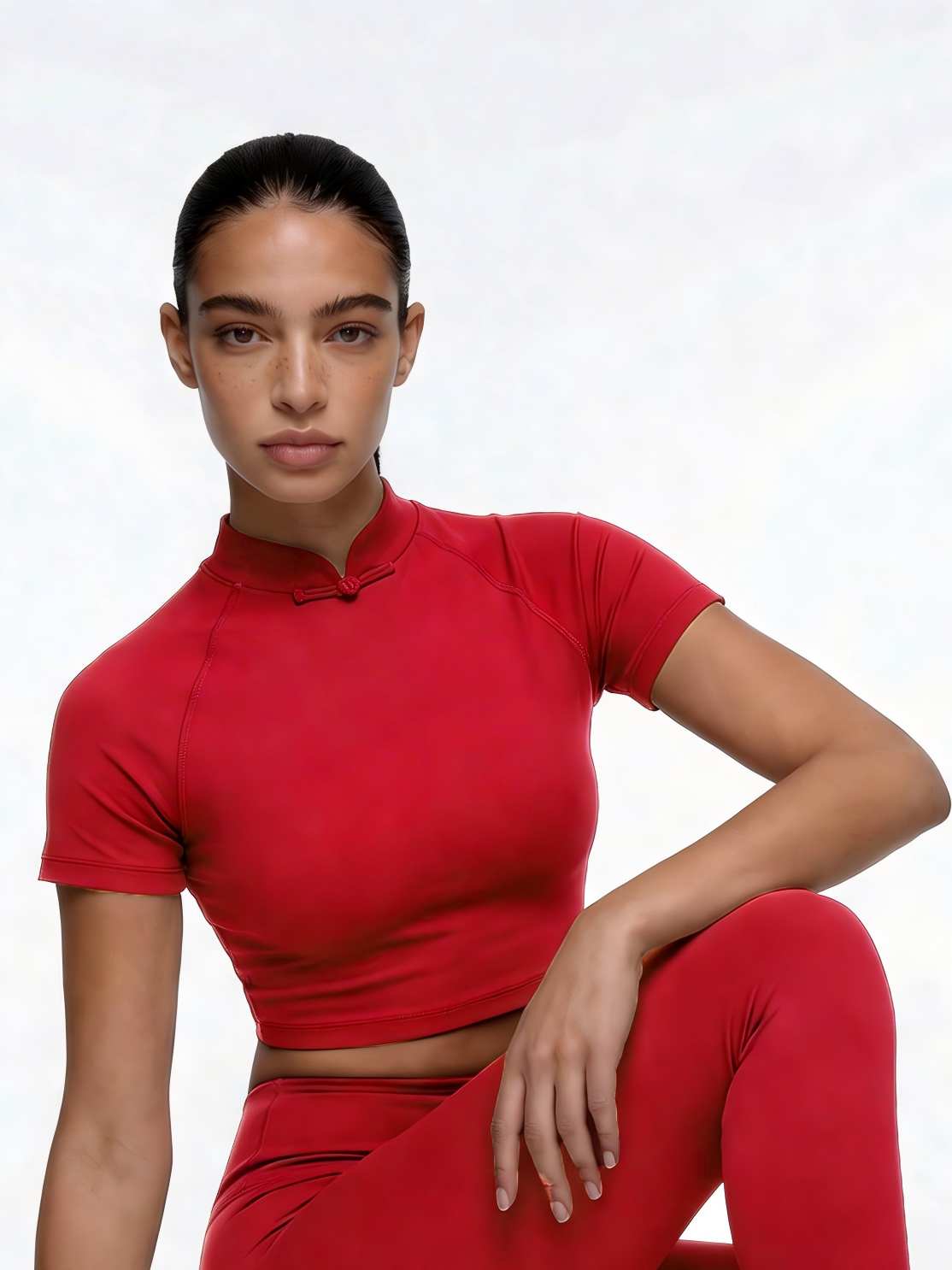 Eunfew | Camellia-Scented Quiet Collar Top EUNFEW