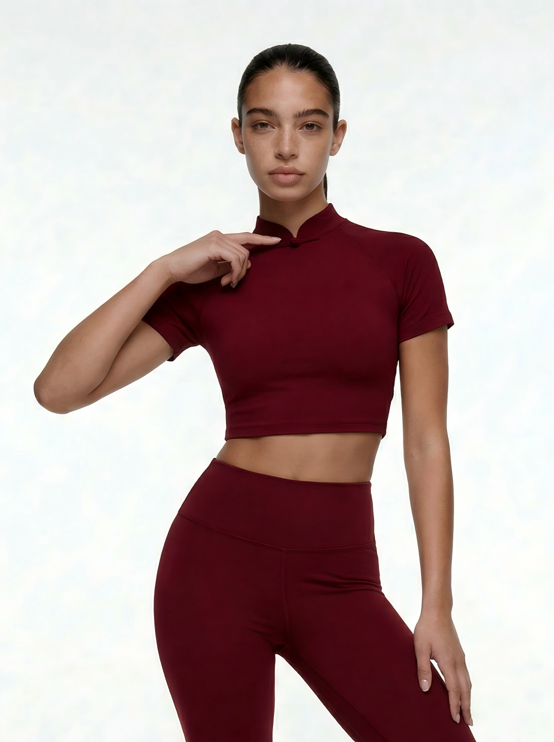 EdoS001-wine red-suit-Main picture