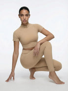 Eunfew | Camellia-Scented Sculpting Leggings EUNFEW