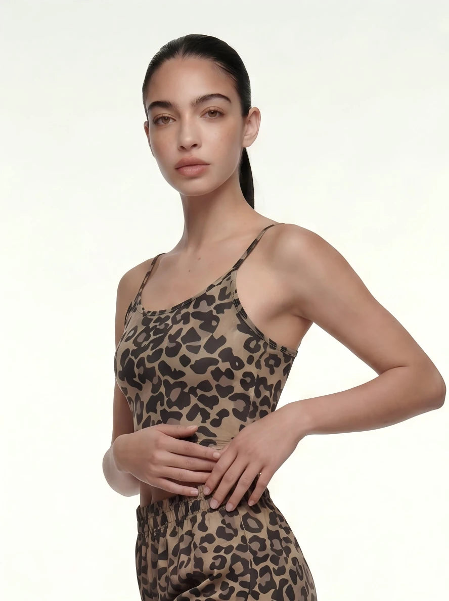 Eunfew Serene · Leopard Soft Yoga Bralette EUNFEW