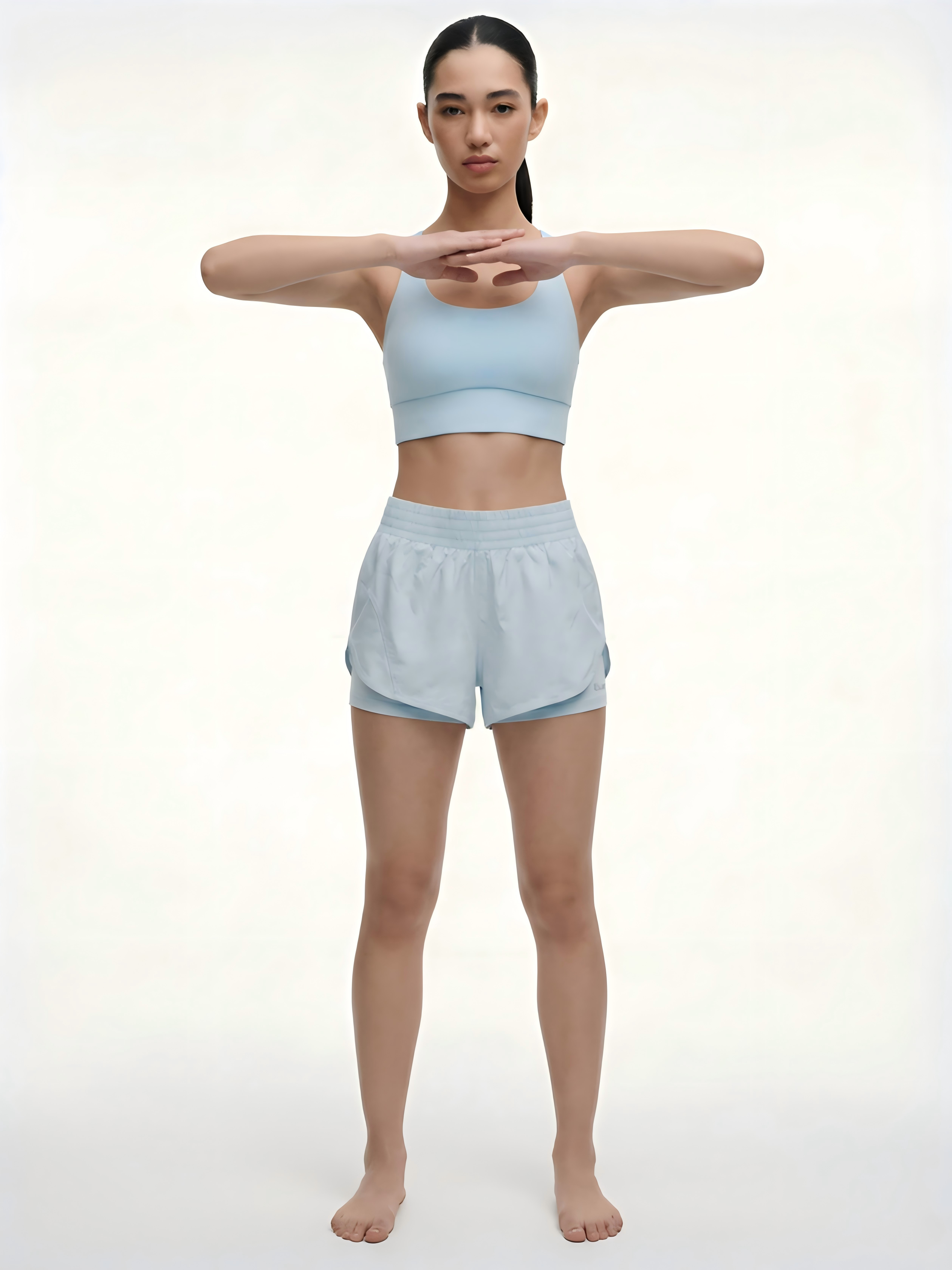 Eunfew Dawn Sky · Dual-Layer Yoga Set EUNFEW