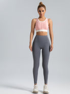 Eunfew Sensory-Free Elastic Peach Lift Yoga Pants EUNFEW
