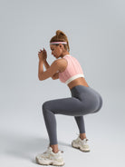 Eunfew Sensory-Free Elastic Peach Lift Yoga Pants EUNFEW