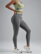 Eunfew High-Waisted Naked-Feel Elastic Yoga Pants EUNFEW