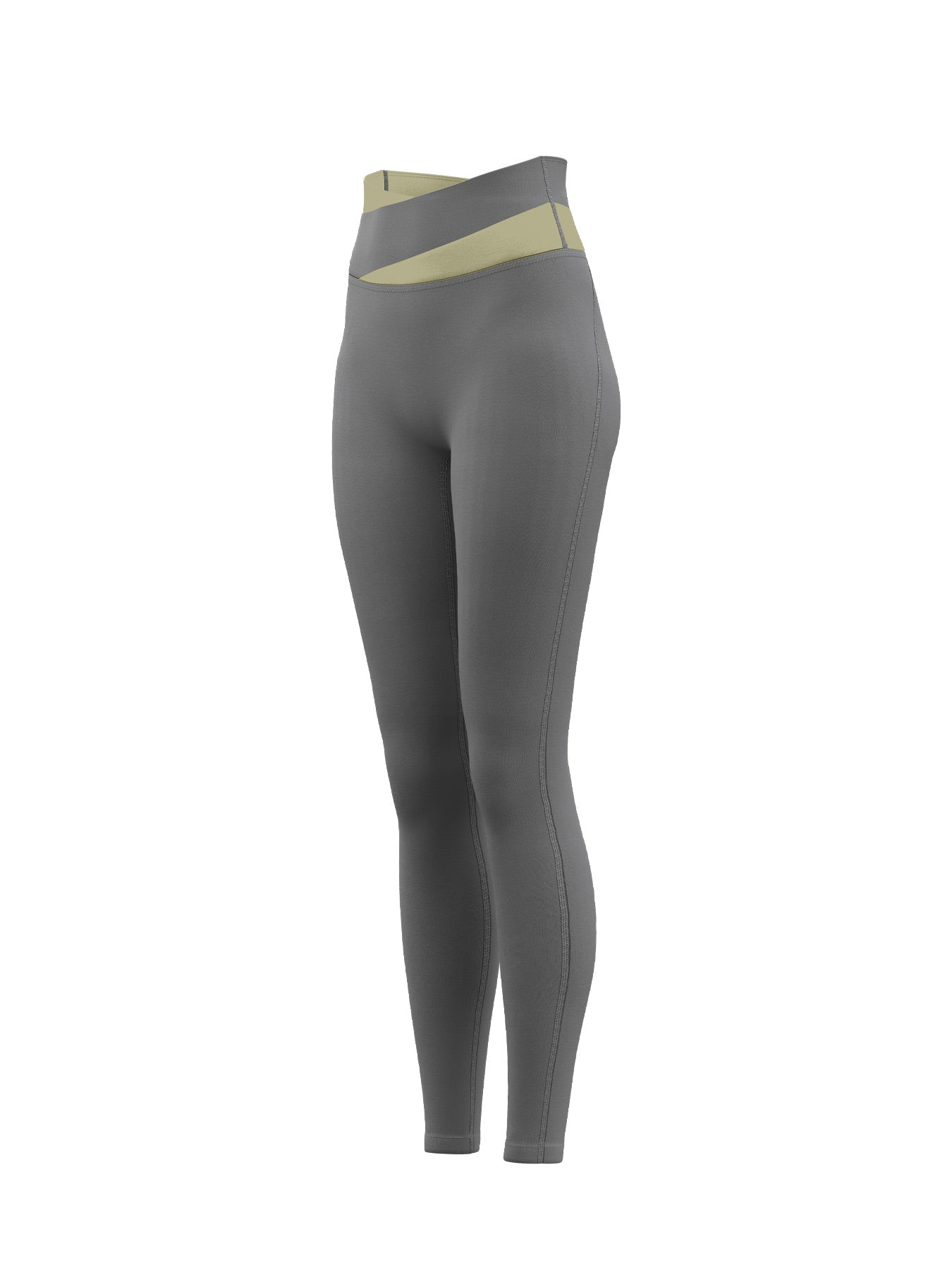 Eunfew High-Waisted Naked-Feel Elastic Yoga Pants EUNFEW