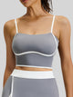 Eunfew Linear Contour Adjustable Yoga Sports Bra