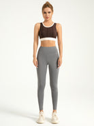Eunfew Elastic Peach Lift Yoga Leggings EUNFEW