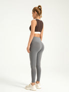 Eunfew Elastic Peach Lift Yoga Leggings EUNFEW