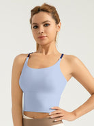 Eunfew Padded Naked-Feel Yoga Bra Tank Top EUNFEW