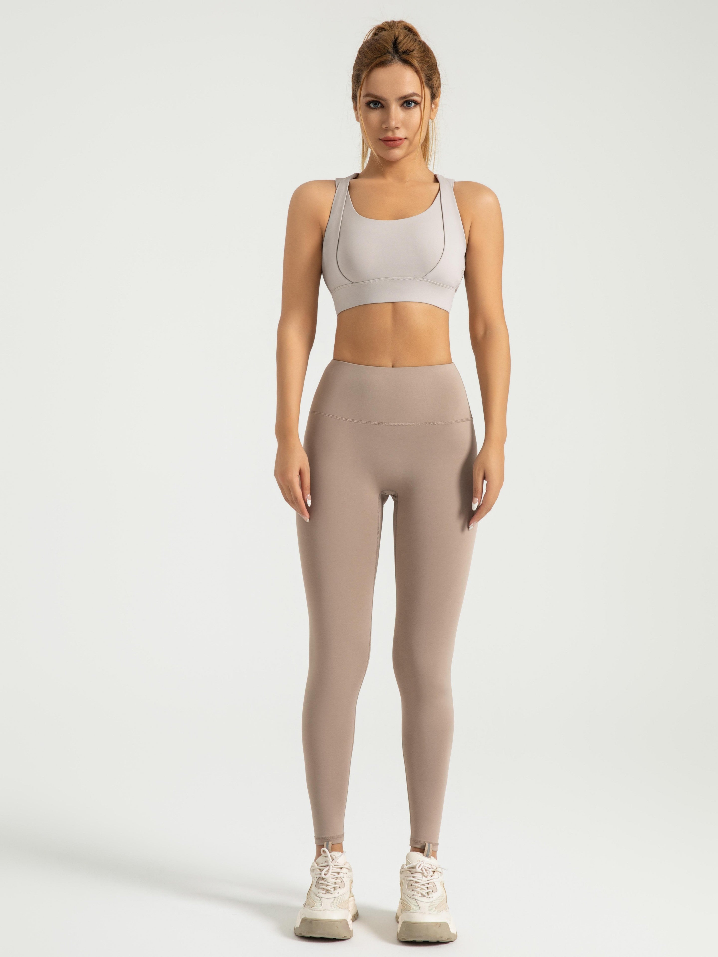 Eunfew Sensory-Free Elastic Peach Lift Yoga Pants EUNFEW