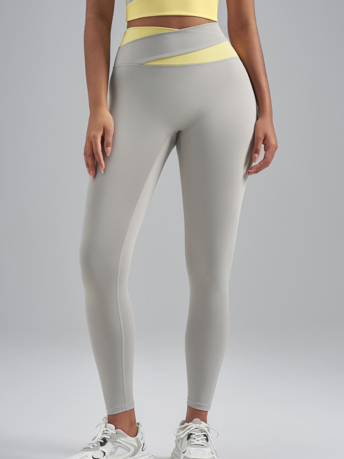 Eunfew High-Waisted Naked-Feel Elastic Yoga Pants EUNFEW