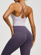 Eunfew Padded Naked-Feel Yoga Bra Tank Top EUNFEW
