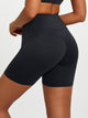 Eunfew Breathable High-Waist Yoga Shorts