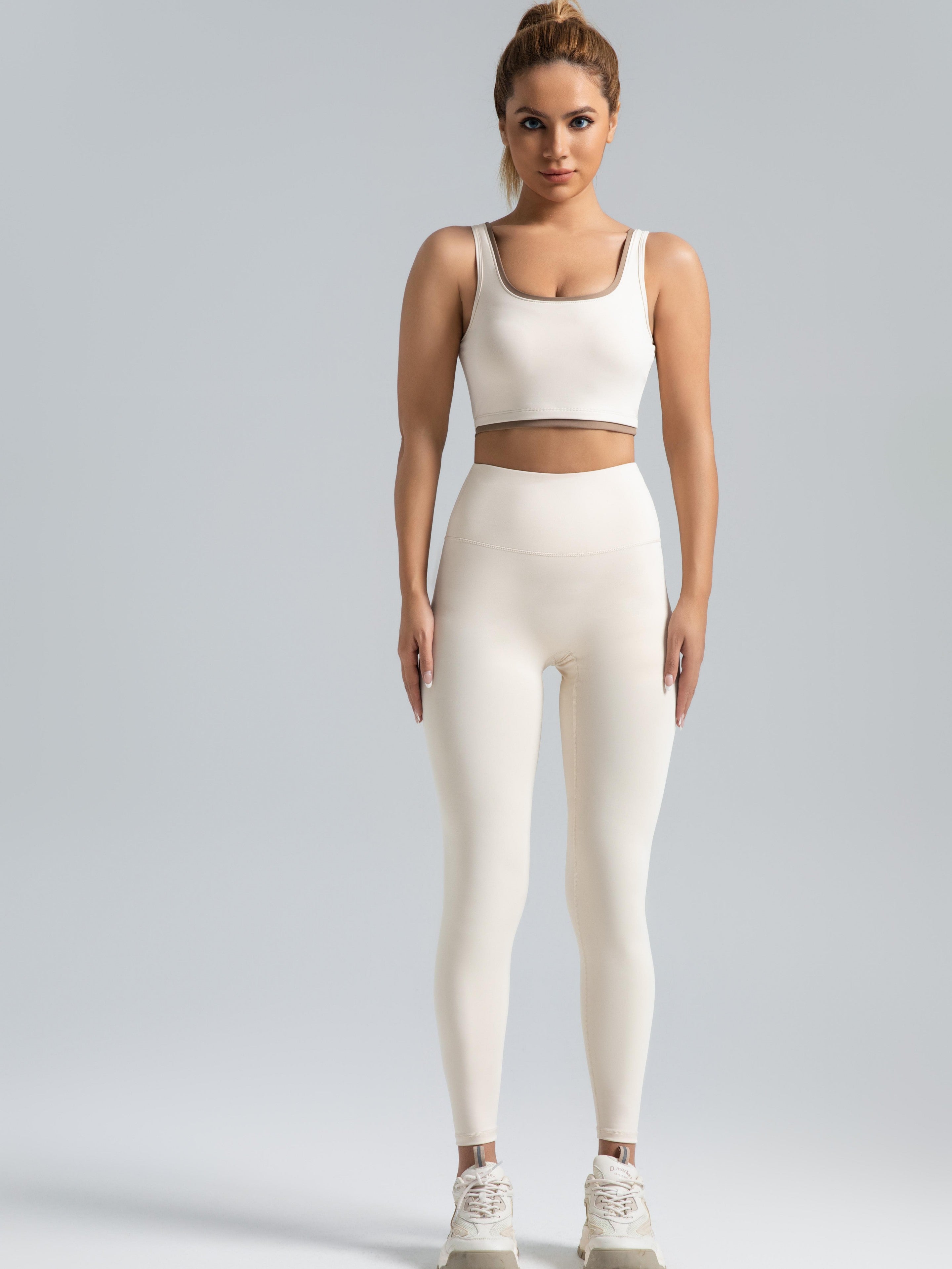 Eunfew Sensory-Free Elastic Peach Lift Yoga Pants EUNFEW