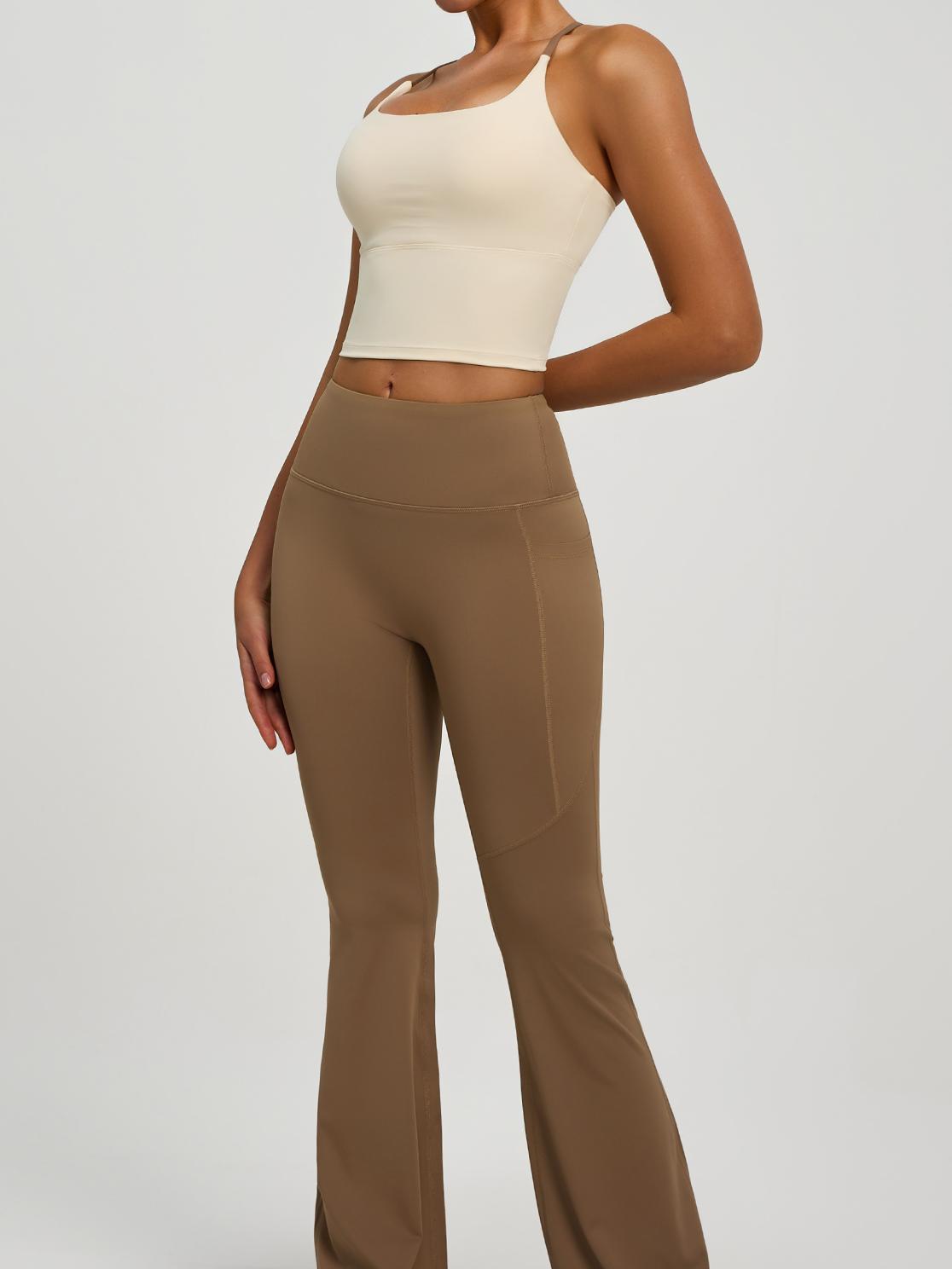 Eunfew Padded Naked-Feel Yoga Bra Tank Top EUNFEW