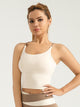 Eunfew Padded Naked-Feel Yoga Bra Tank Top EUNFEW