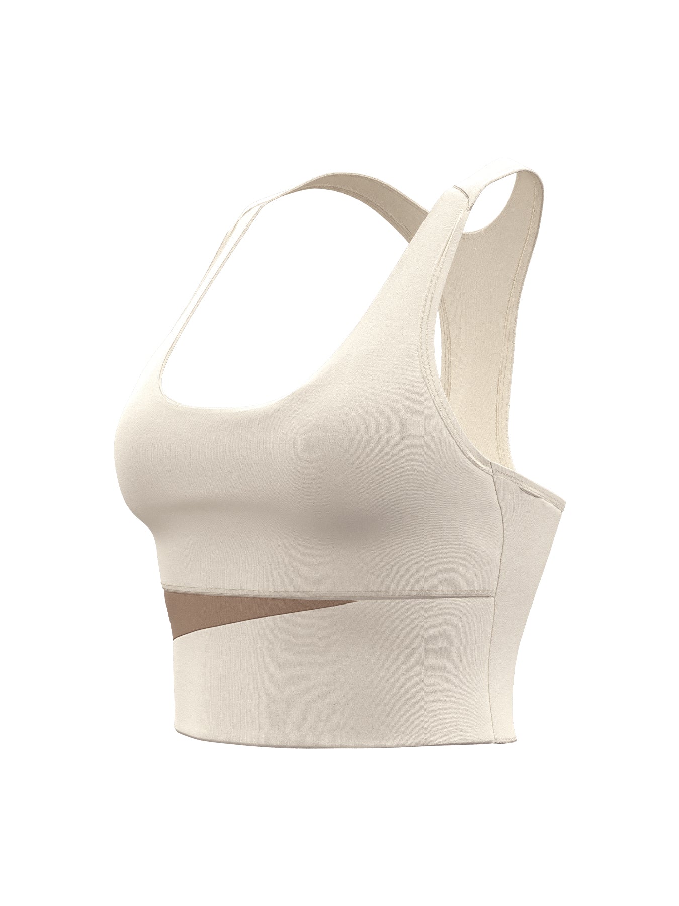Ultra-Light Color-Block Yoga Bra | High Support Fitness Tank EUNFEW