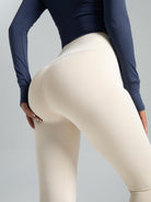 Eunfew Elastic Peach Lift Yoga Leggings EUNFEW