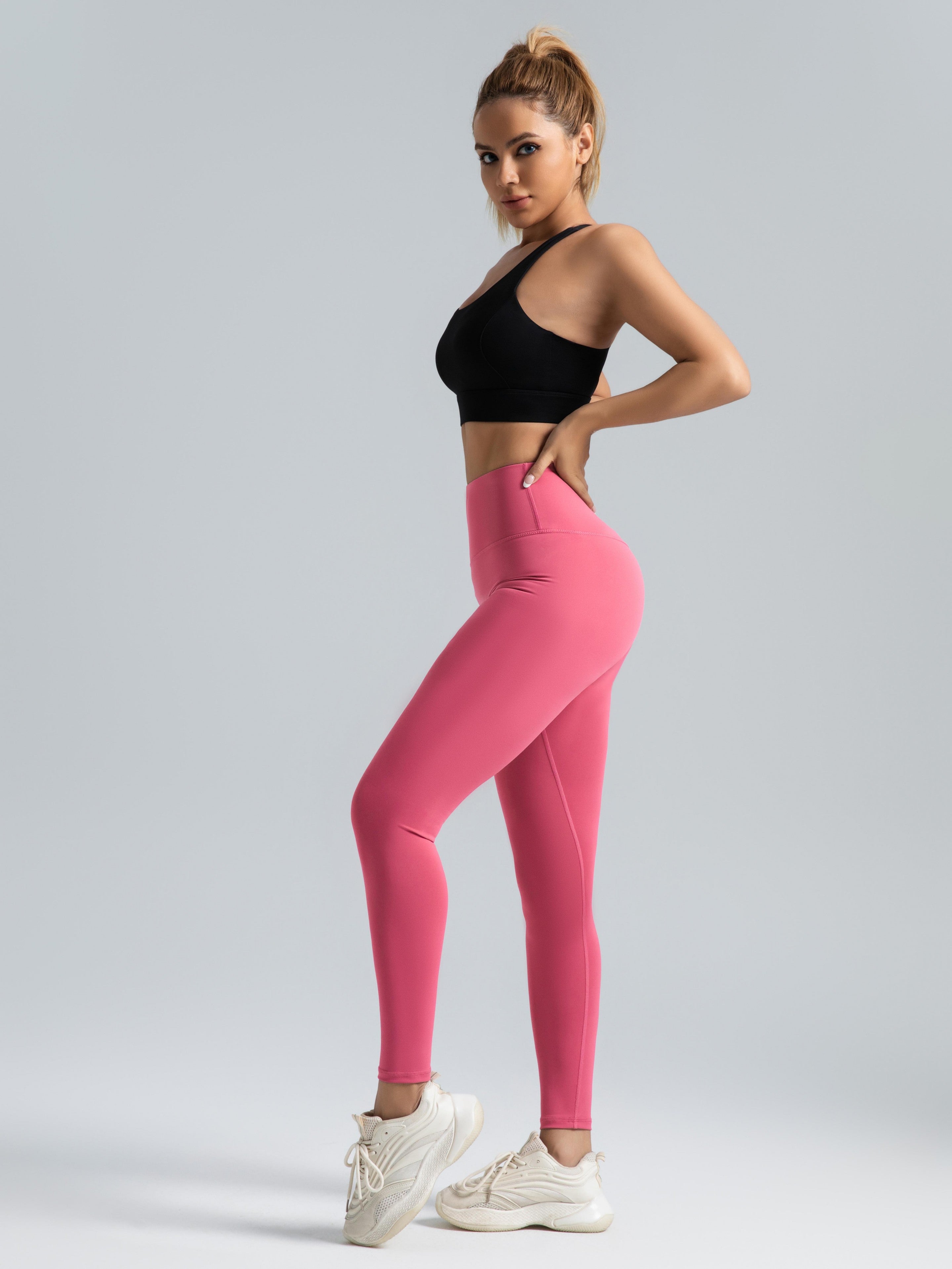 Eunfew Sensory-Free Elastic Peach Lift Yoga Pants EUNFEW