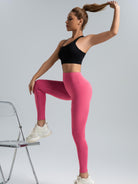 Eunfew Sensory-Free Elastic Peach Lift Yoga Pants EUNFEW