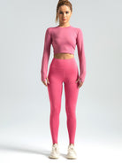 Eunfew Elastic Peach Lift Yoga Leggings EUNFEW