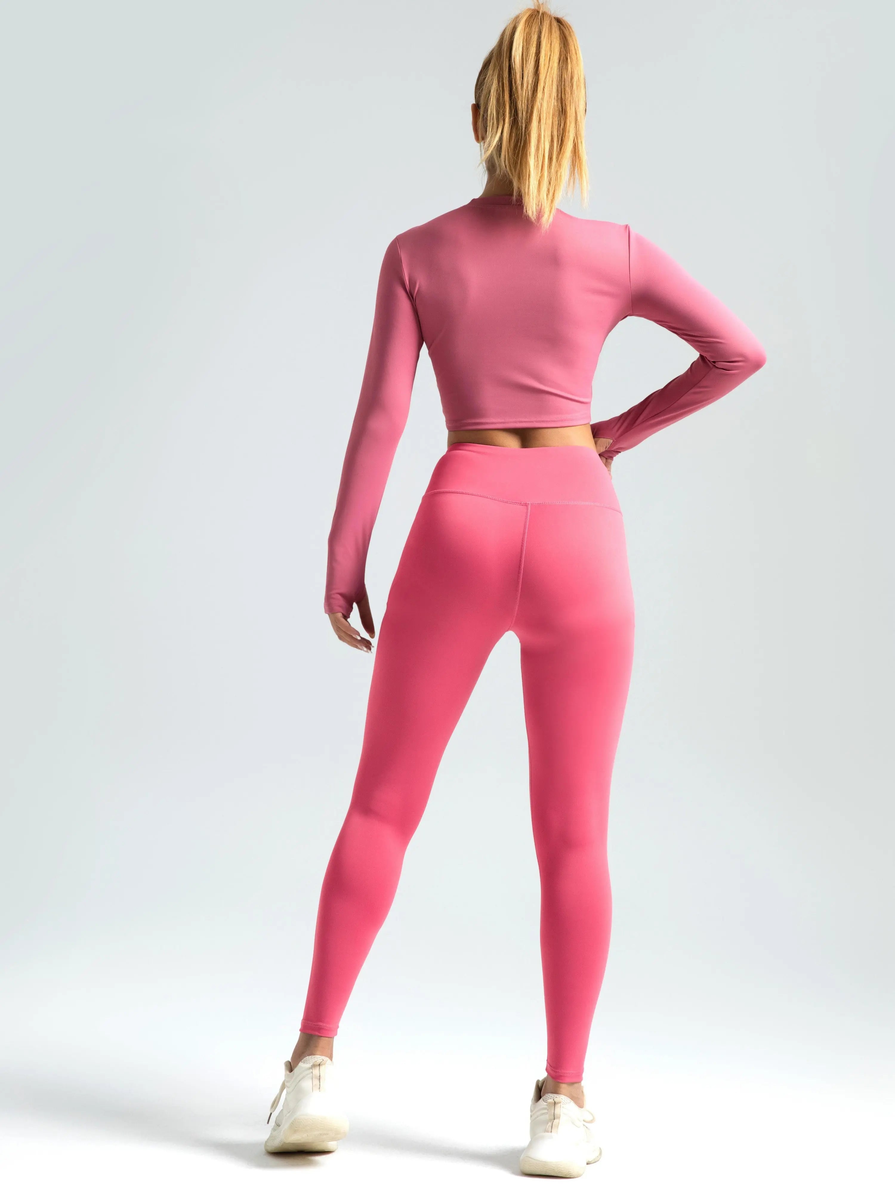 Eunfew Elastic Peach Lift Yoga Leggings EUNFEW