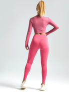 Eunfew Elastic Peach Lift Yoga Leggings EUNFEW