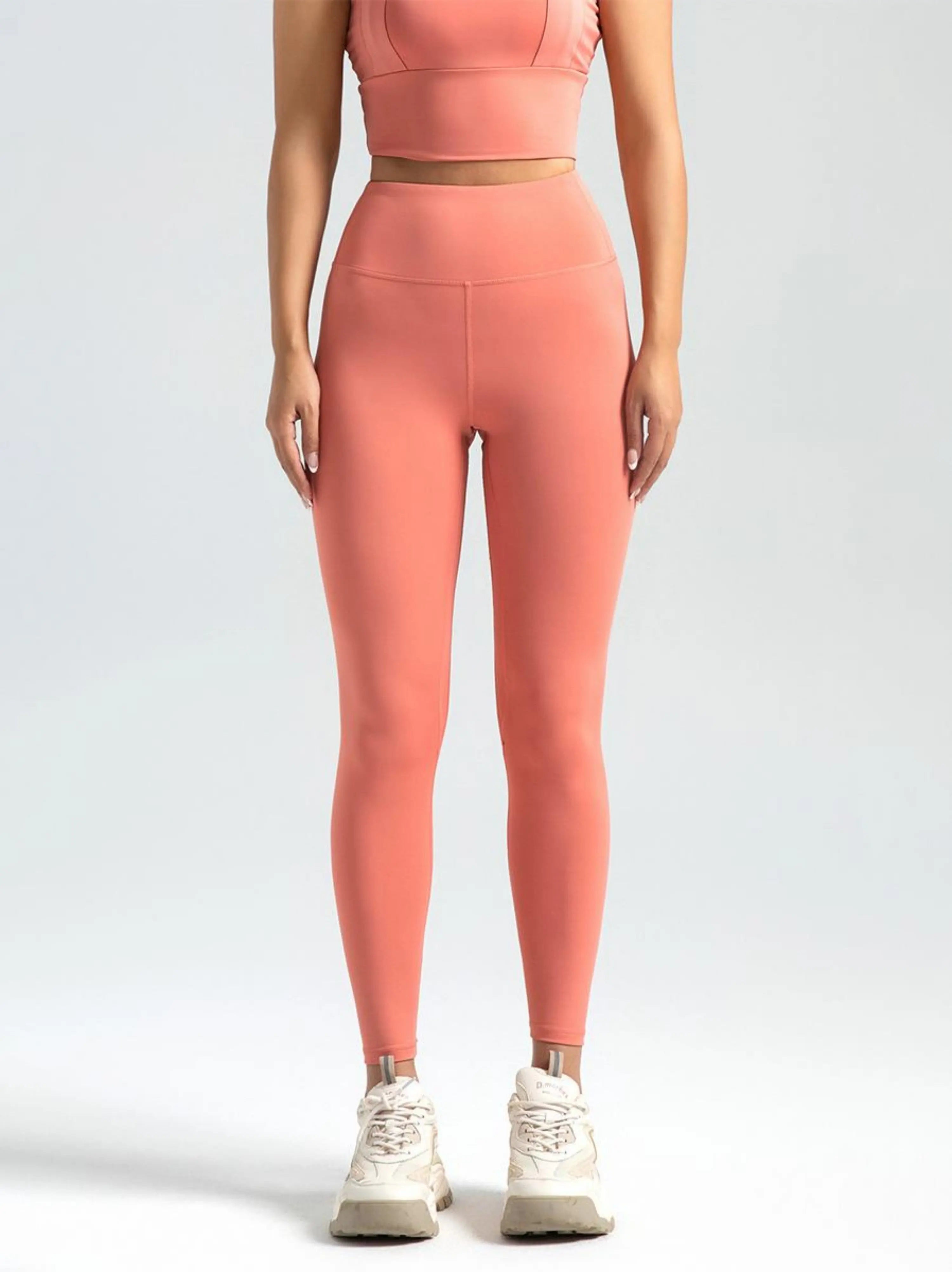 Eunfew Elastic Peach Lift Yoga Leggings EUNFEW